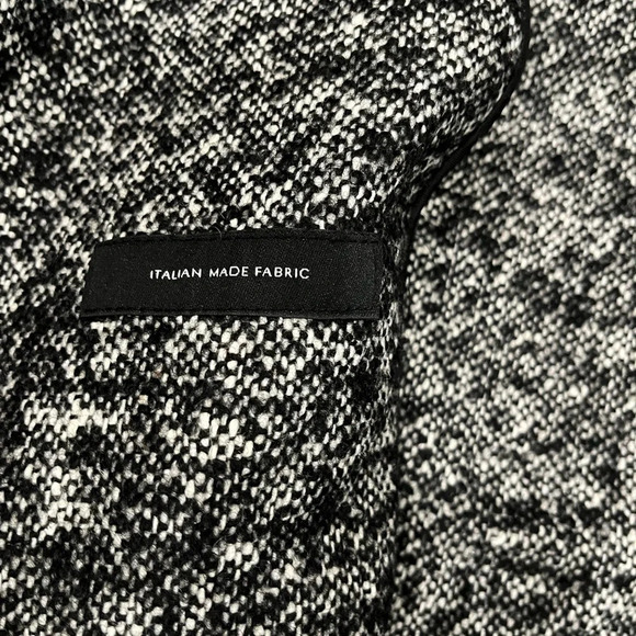 [XS]Babaton Gray Belt Trench Coat Herringbone Belted Coat - Picture 6 of 12